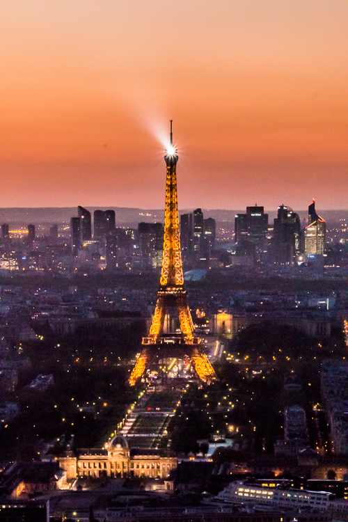 Tour Eiffel at sunset!