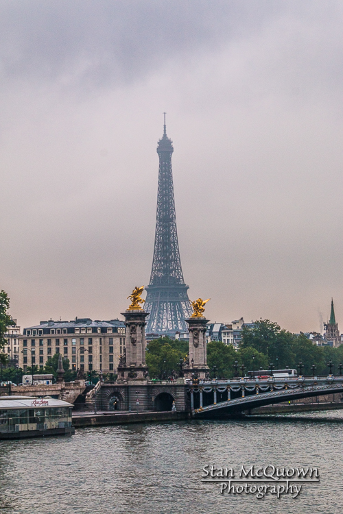 Eiffel Tower and the Left Bank of the Pont Alexandre III