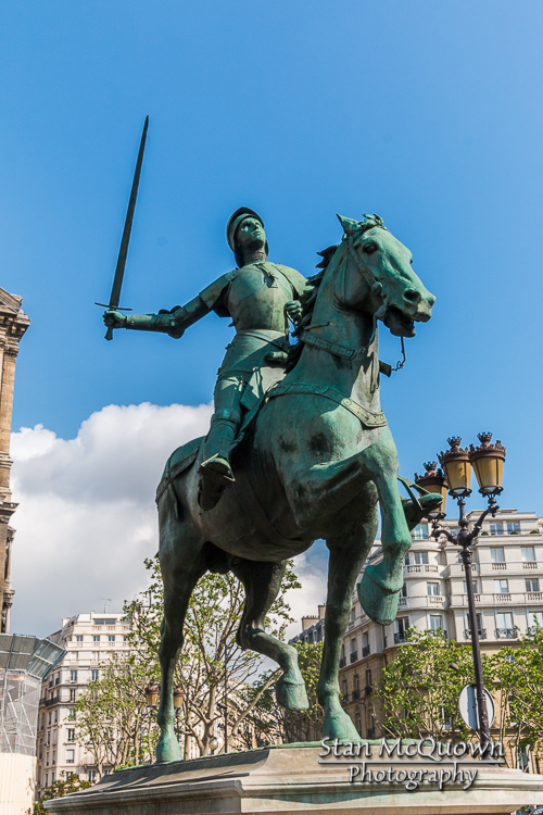 Jeanne (Joan) of Arc Statue!